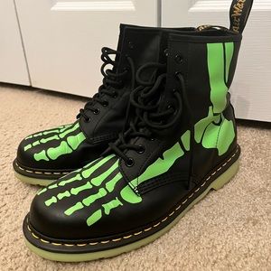 Glow in the dark Doc Martens - Men Size 12 US / 11 UK
